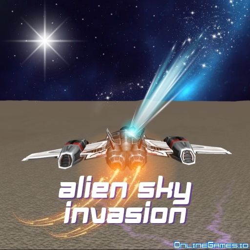 Alien Sky Invasion - Featured game on Hypackel Games
